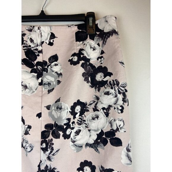 Lord and Taylor Women's Floral Print Midi Skirt Size 14 - Picture 6 of 9